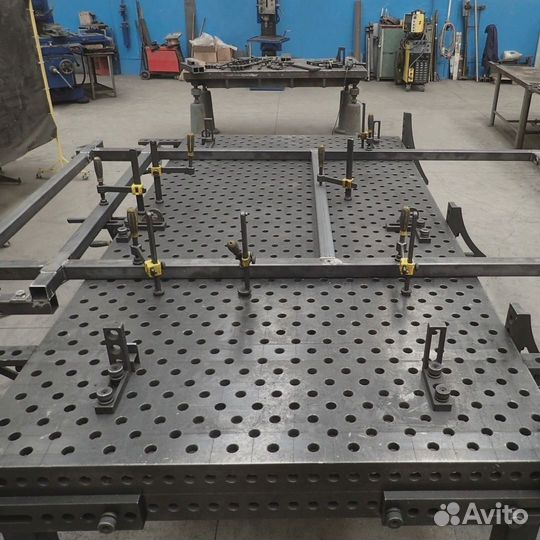 Сварочный 3Д стол 1500х3000х150 толщиной 12 мм