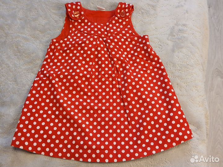 Сарафан для девочки 80 бренда HM