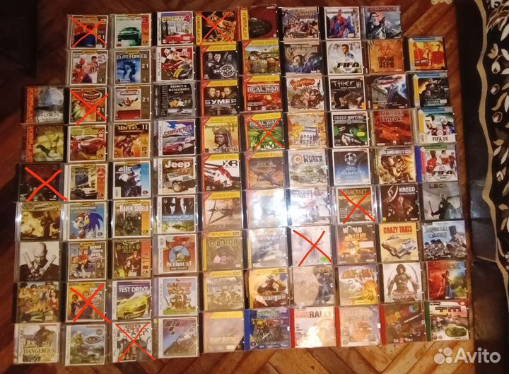 Игры Компьютерные на дисках cd, dvd для пк