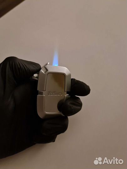 Зажигалка турбо Marlboro металлическая