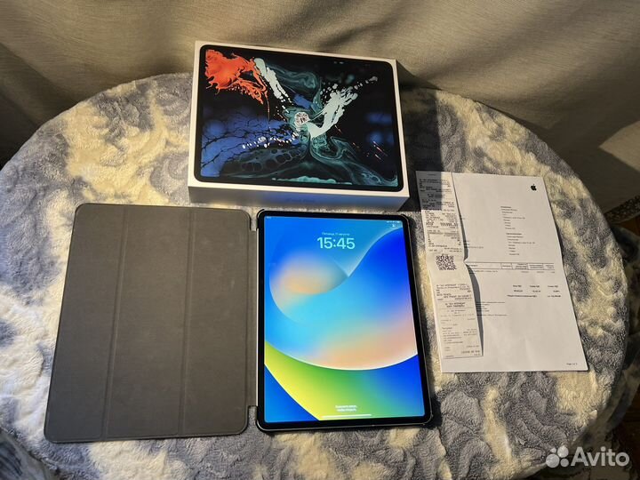 iPad Pro 12.9 2018 256gb+Cellular Ростест с чеком