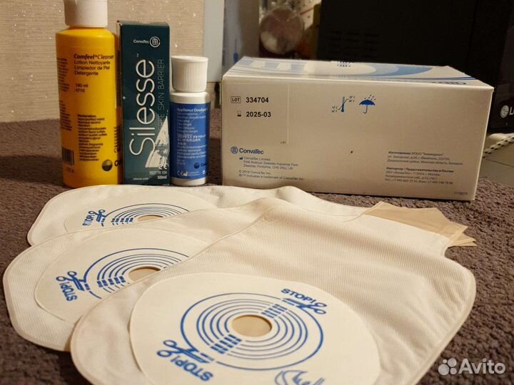 Калоприемник и средства для ухода стомы