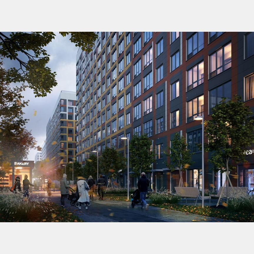 2-к. квартира, 67,5 м², 1/12 эт.