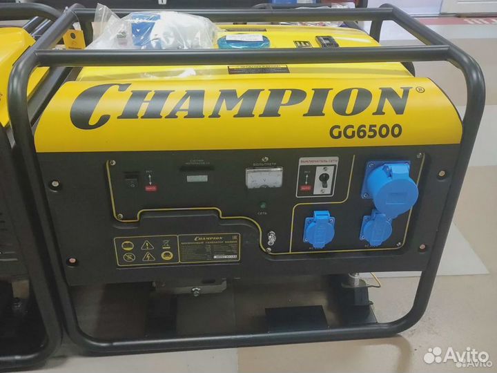 Бензиновый генератор champion GG5000EW