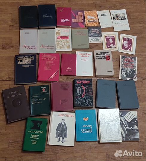 Книги Ленин, Маркс, Макаренко, политика