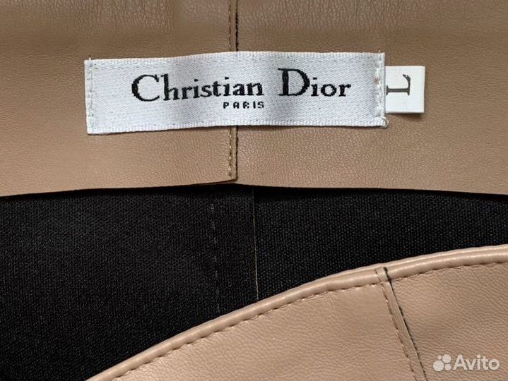 Топ кожаный Dior оригинал (L)