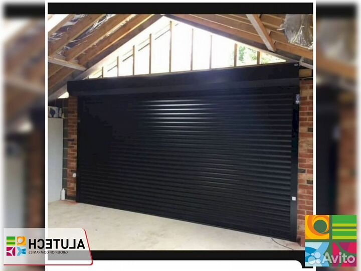 Ворота алютех роллетные