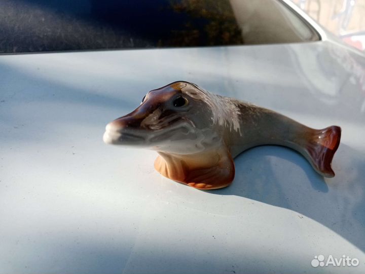 Фарфоровая рыба-щука