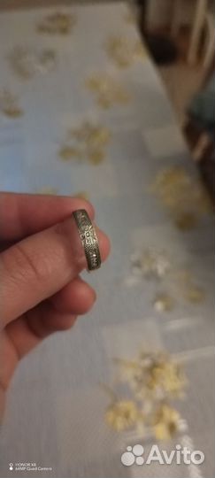 Серебряное кольцо женское