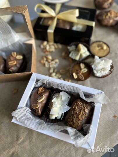 Финики в шоколаде / Шоколад ручной работы