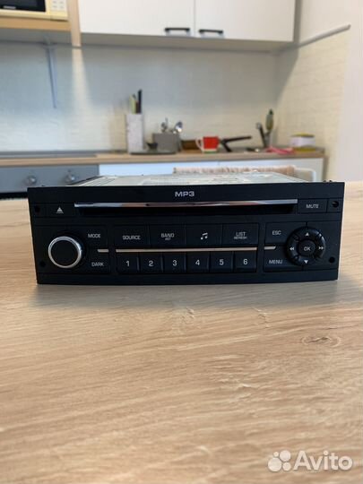 Магнитолла rd 43 с USB и AUX для Peugeot Citroen