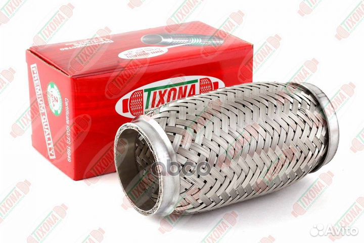 55150 tixona Гофра 55/150 (aisi 304 with inner