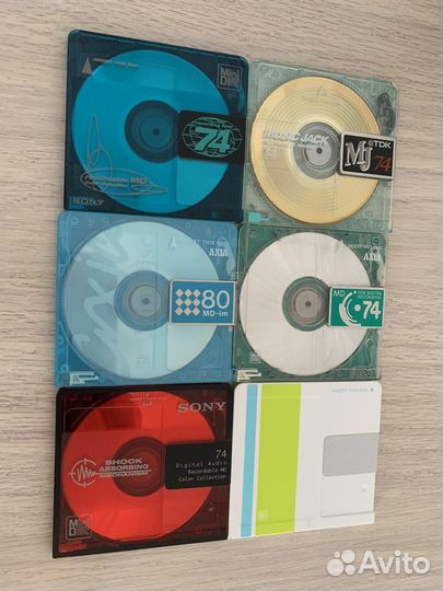 Минидиски Sony, TDK, Axia