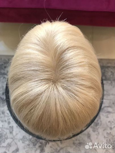 Накладка из натуральных волос