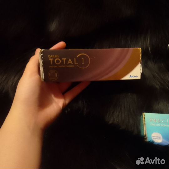 Линзы контактные precosion, total1