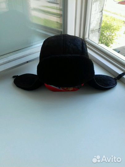 Натуральная мужская шапка ушанка