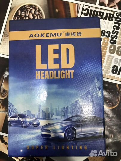 H4 led лампы