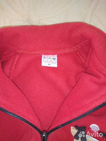 Флисовый комбинезон 86(+6) Bonito kids