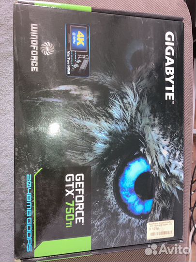 Видеокарта GTX 750ti 2gb