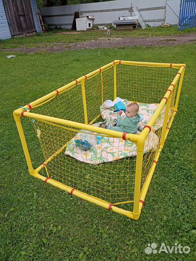 Манеж складной детский leco