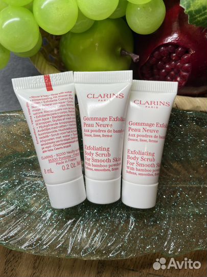 Clarins Gommage Exfoliant Скраб для тела 8мл