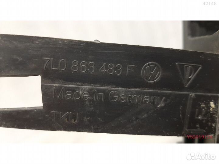 Облицовка стойки volkswagen touareg 7L передний левый нижний