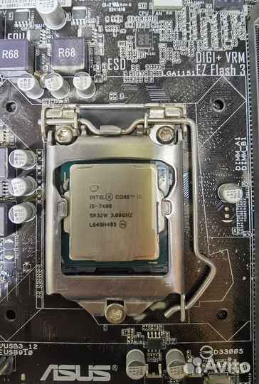 Intel i5 7400 процессор Интел 1151 сокет