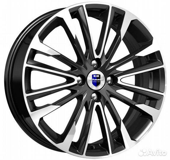 R17 4x100 6,5J ET35 D67,1 К&К Сильверстоун (кс770)