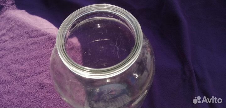 Банка 5 литров стеклянная с крышкой
