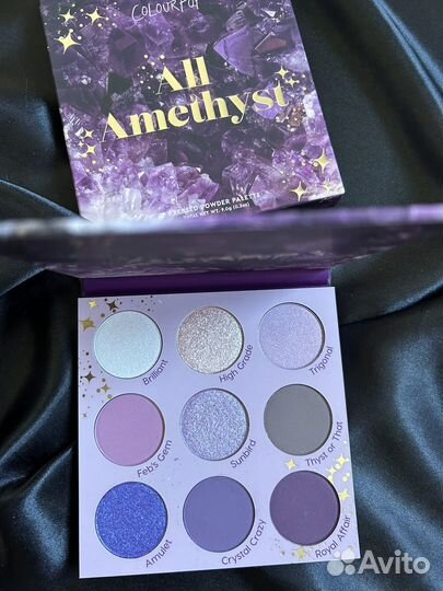 Палетки Colourpop 9,12,30-цветные