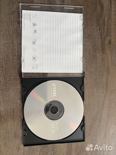 Болванка CD RW диск 700Mb