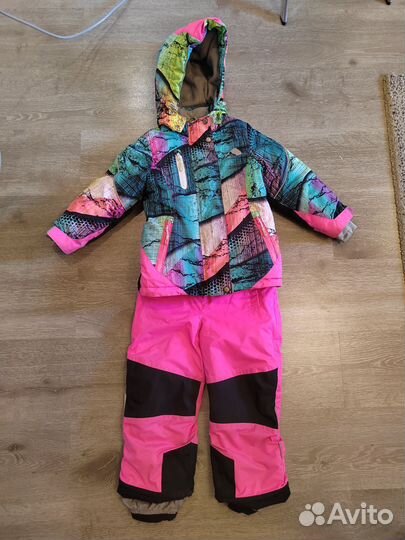 Зимний костюм для девочки 104