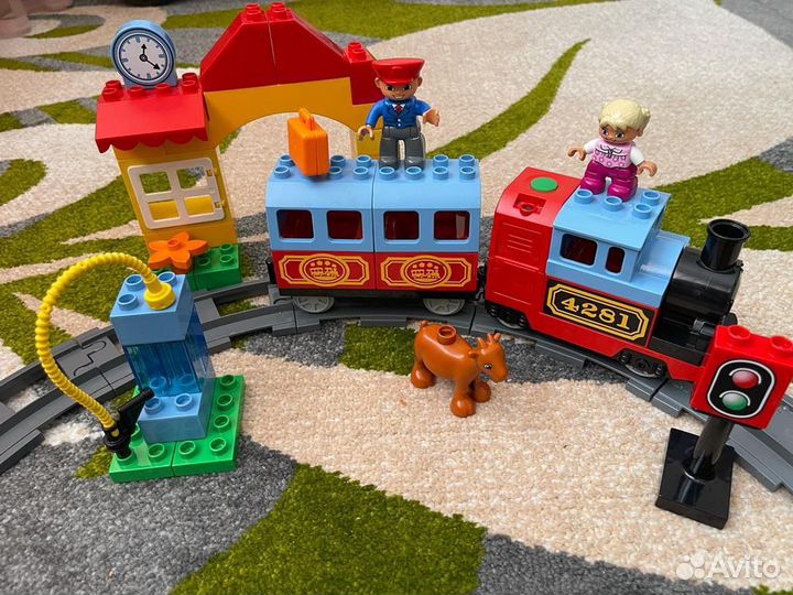 Поезд lego duplo