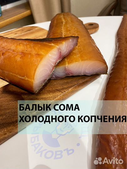 Балык сома и вобла