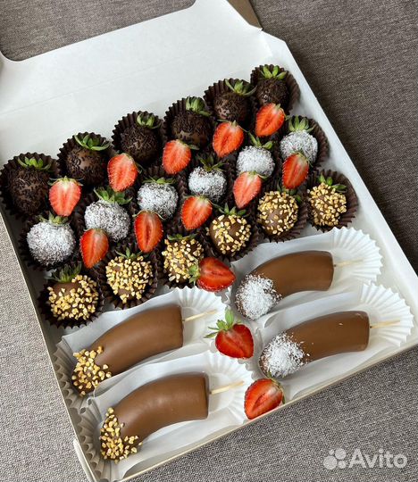 Клубника в шоколаде