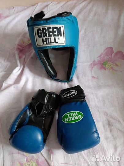 Шлем, перчатки, кимоно