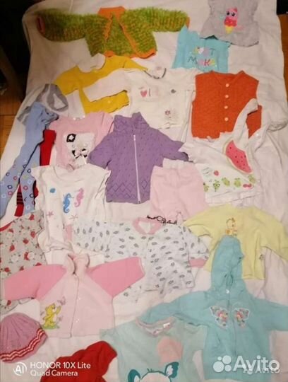 Детские вещи пакетом для девочки