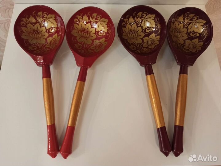 Деревянные ложки расписные