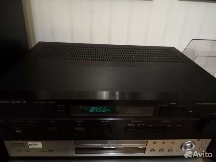 Стерео ресивер Harmon Cardon,усил Akai 2250