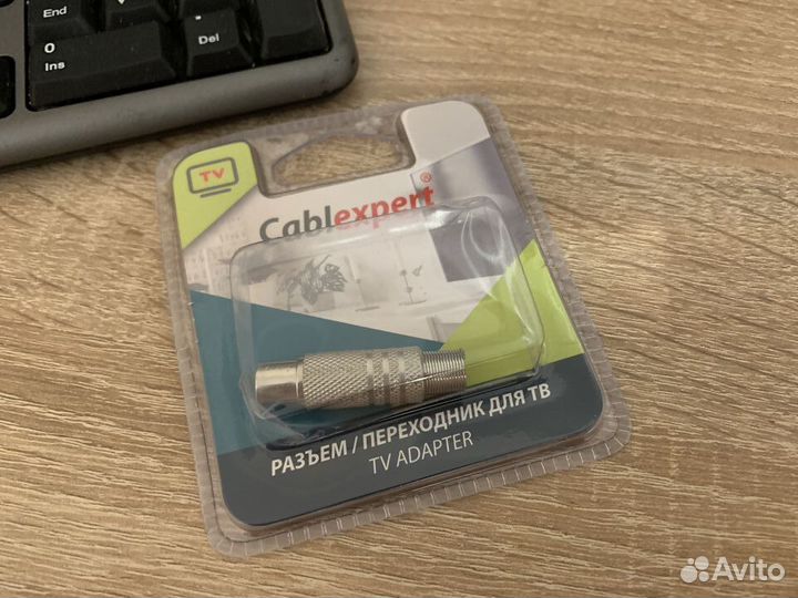 Штекер антенны для тв новый