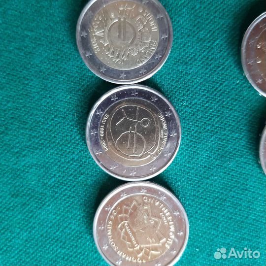 Монеты 2 евро юбилейные
