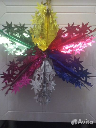 Новогодние украшения, мишура