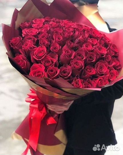 Метровые розы, букеты, цветы, Розы Доставка