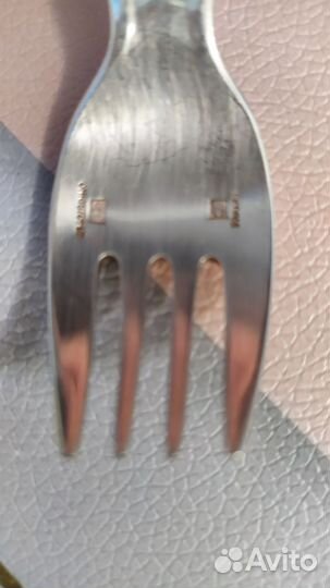 Серебряный детский столовый набор