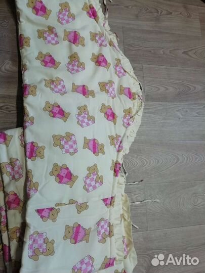 Бортики на кроватку