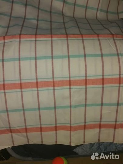 Отрезы на скатерть и полотенце Лен СССР