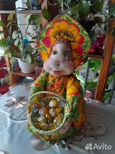 Куклы на чайник и домовёнок