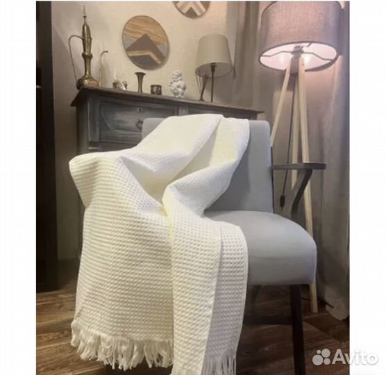 Плед покрывало 100% хлопок 200-220
