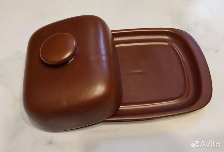 Масленка из красной глины