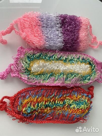 Мочалка ручной работы